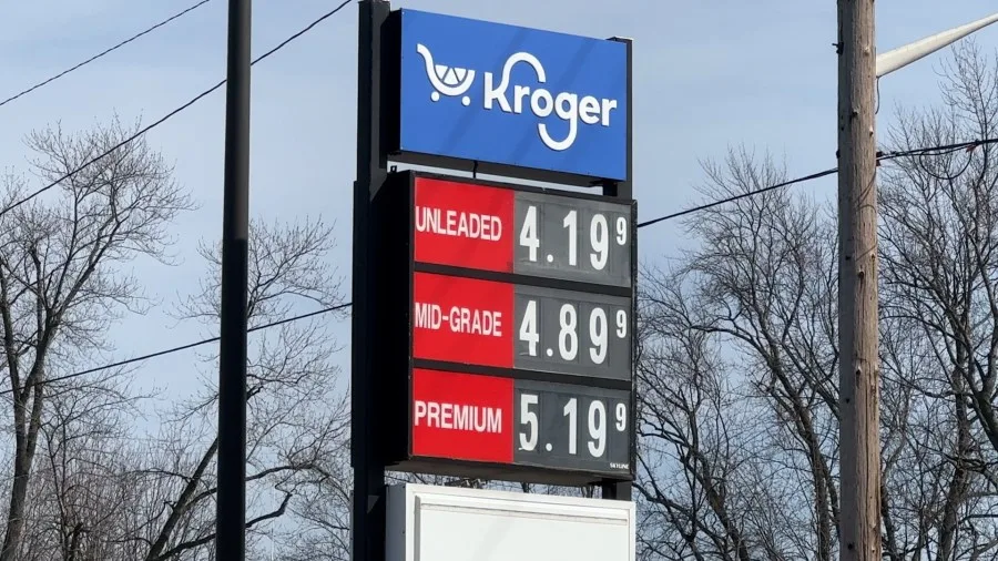 Gas averaged $2.14 a gallon